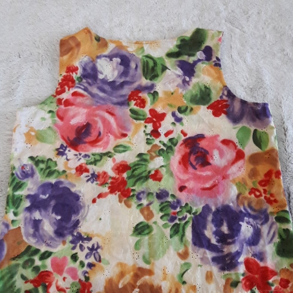 Sleeveless pull over blouse Size 12 - Picture 4 of 5